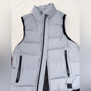 GAP Gray Puffer Vest